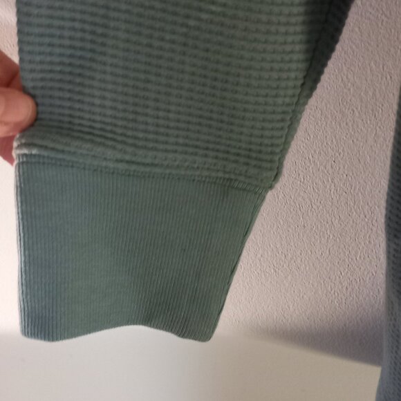 ATHLETA long oversized blue-grey hoodie - Picture 8 of 15